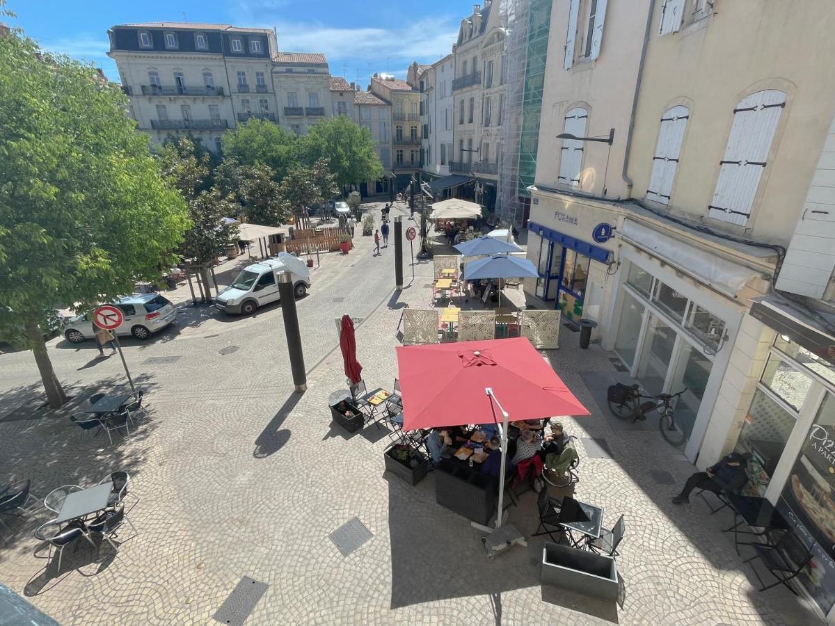 Place De La Mairie, Art Apparts Béziers Eksteriør billede