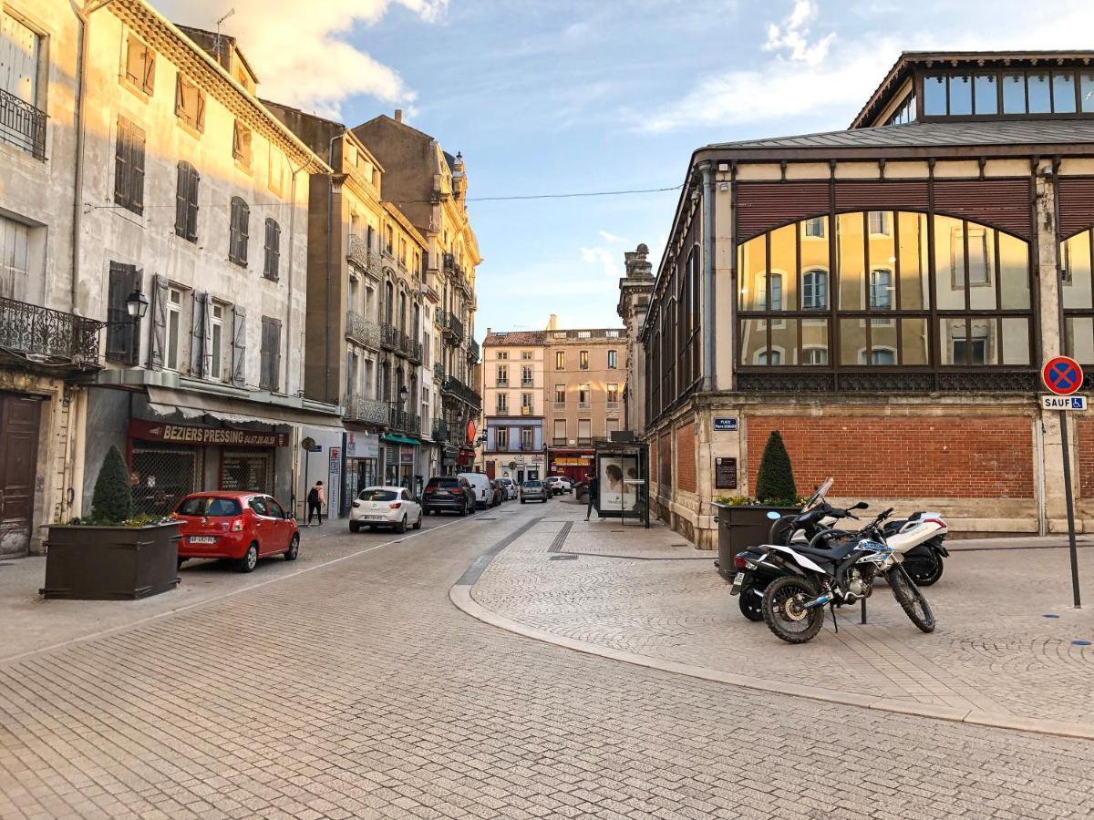 Place De La Mairie, Art Apparts Béziers Eksteriør billede