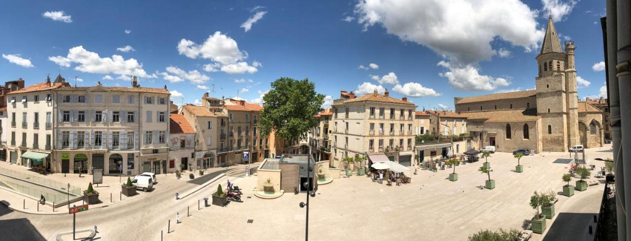 Place De La Mairie, Art Apparts Béziers Eksteriør billede
